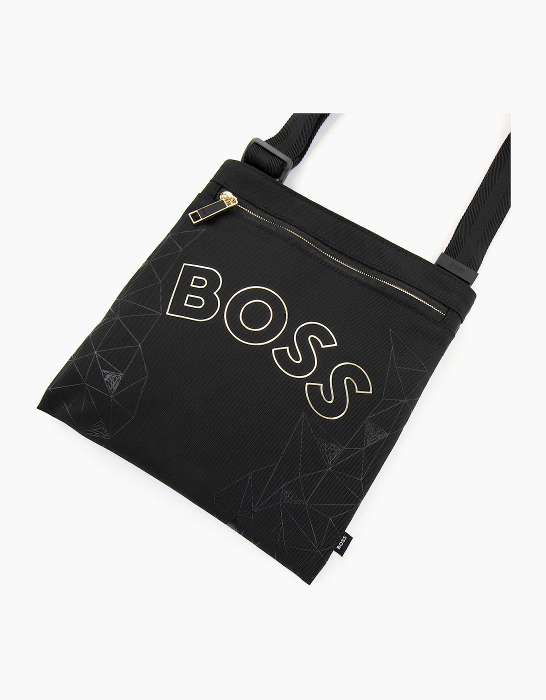 Hugo Boss Catch Gl Structured Nylon Seasonal Pattern Envolop Black 001