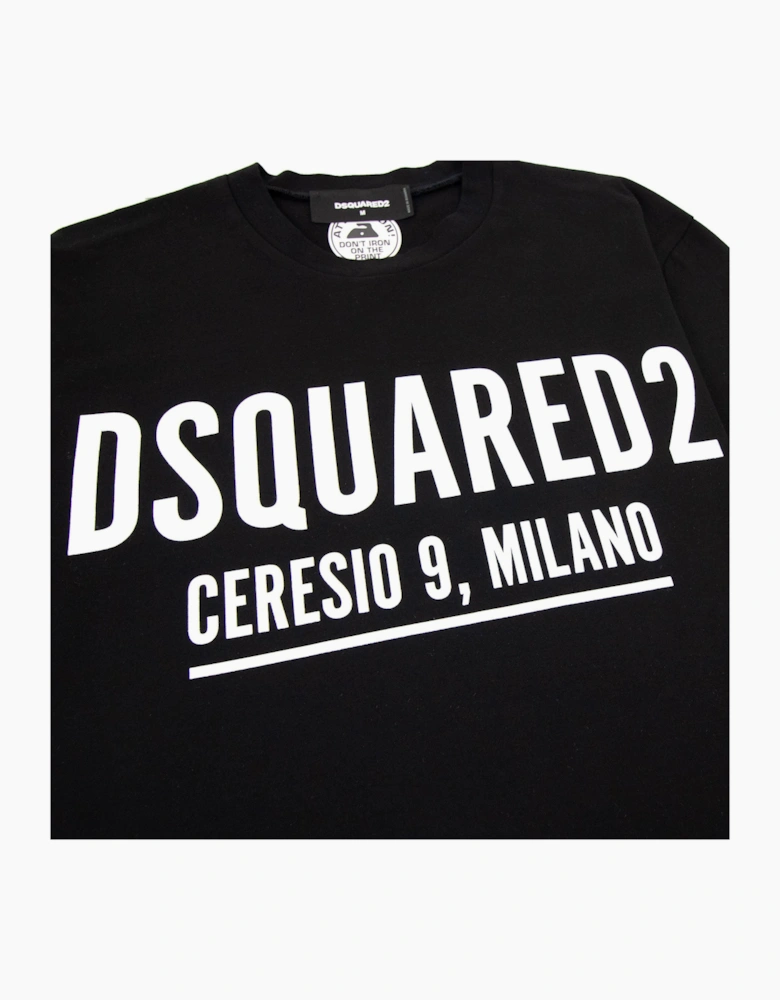 Dsquared2 Ceresio9 Cool T-shirt Black 900