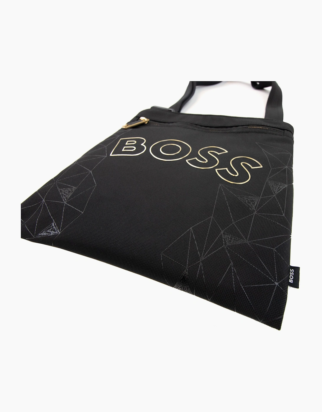 Hugo Boss Catch Gl Structured Nylon Seasonal Pattern Envolop Black 001