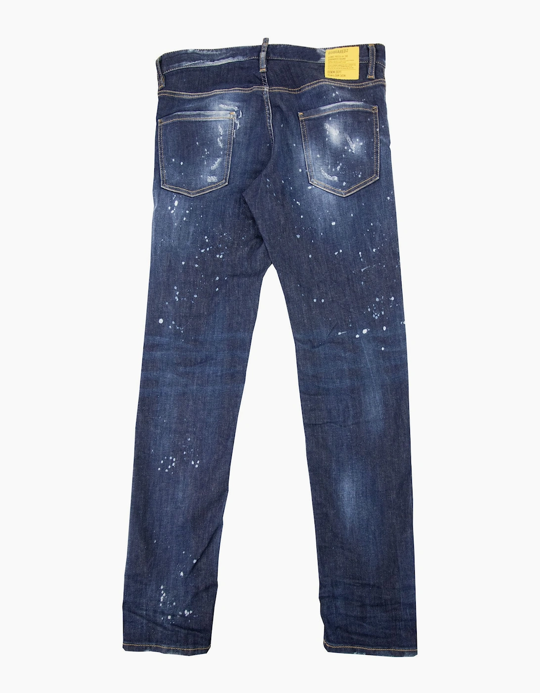 Dsquared2 Dark Ripped Bleach Wash Cool Guy Jeans Denim 470