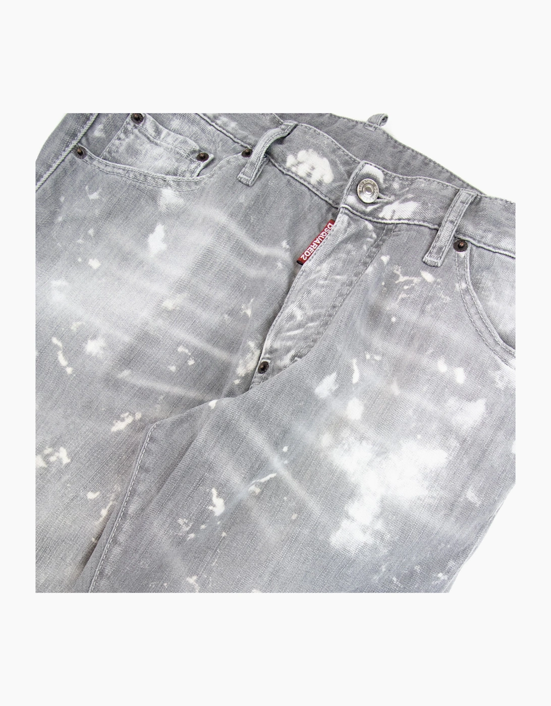 Dsquared2 Logo Detailed Cool Guy Jean Grey 852