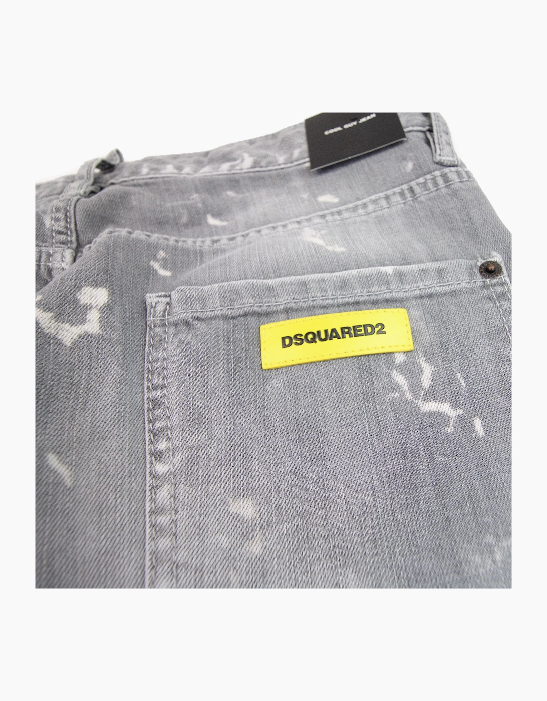 Dsquared2 Logo Detailed Cool Guy Jean Grey 852