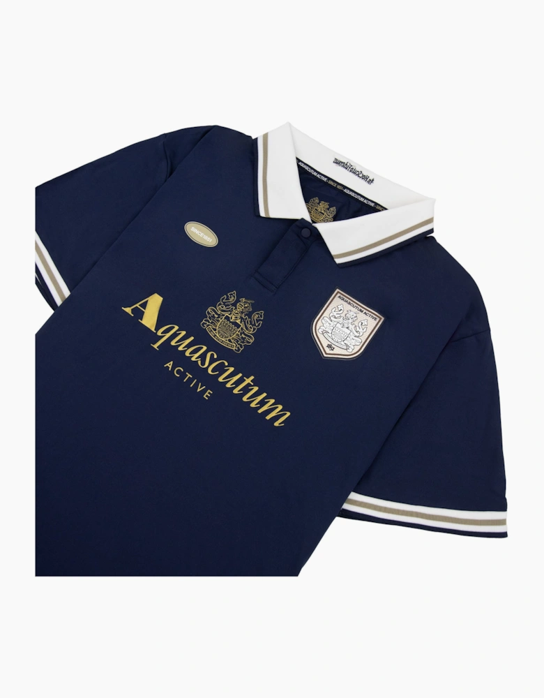Aquascutum Since 1851 Football Shirt Navy 11