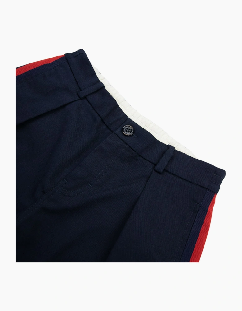 Gucci Junior Side Stripe Detail Short Navy 4265