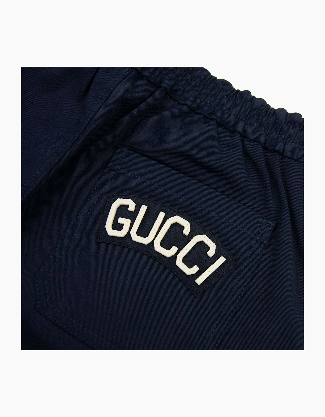 Gucci Junior Side Stripe Detail Short Navy 4265