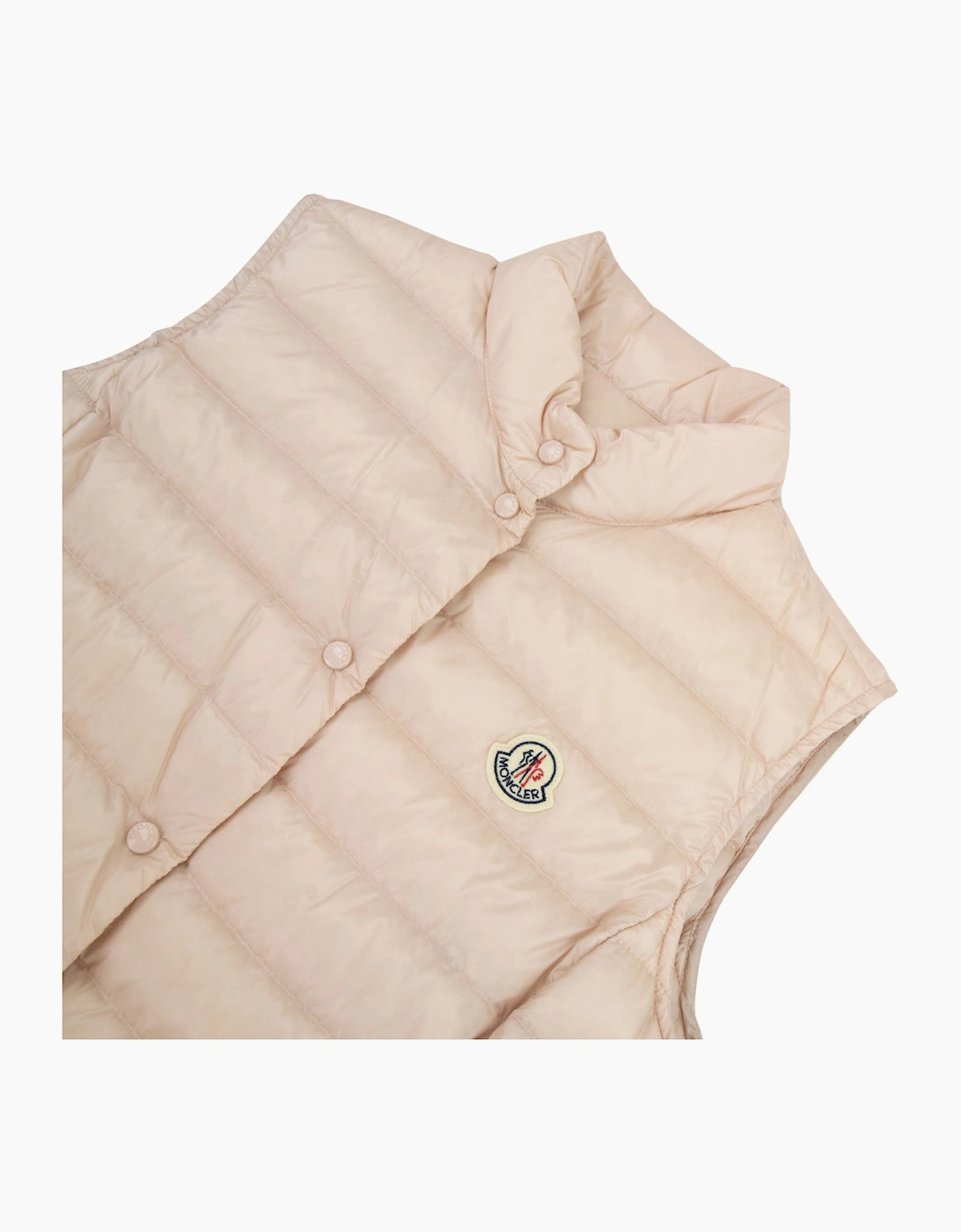 Moncler Women Liane Down Gilet Light Pink 529