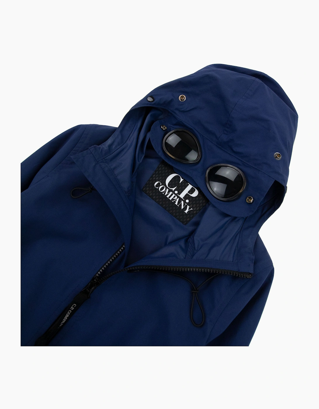 Cp Company Undersixteen Goggle Wind Breaker Jacket Blue 875