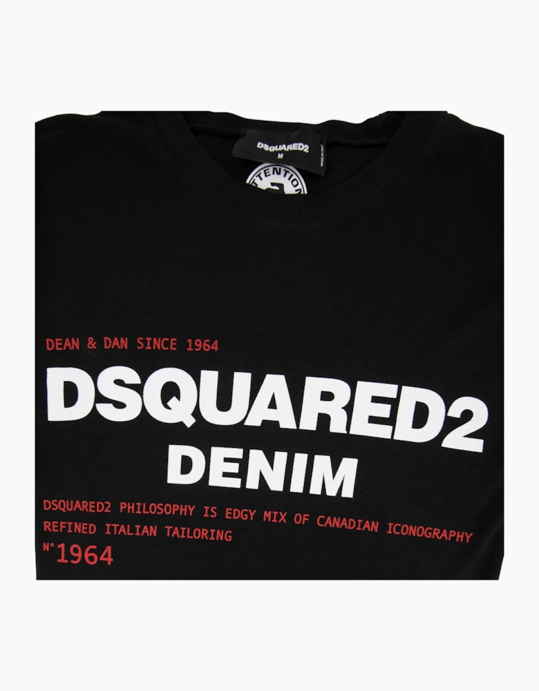 Dsquared2 Dsquared Denim T-shirt Black