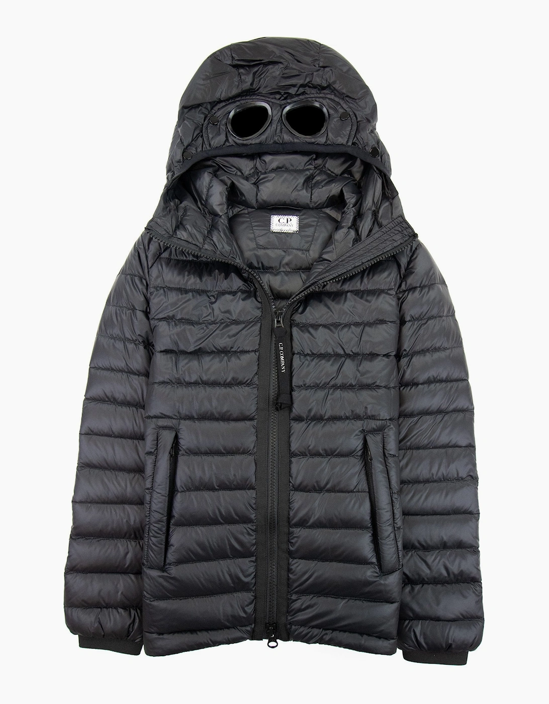 Cp Company Undersixteen Down Filled Goggle Jacke Black 999