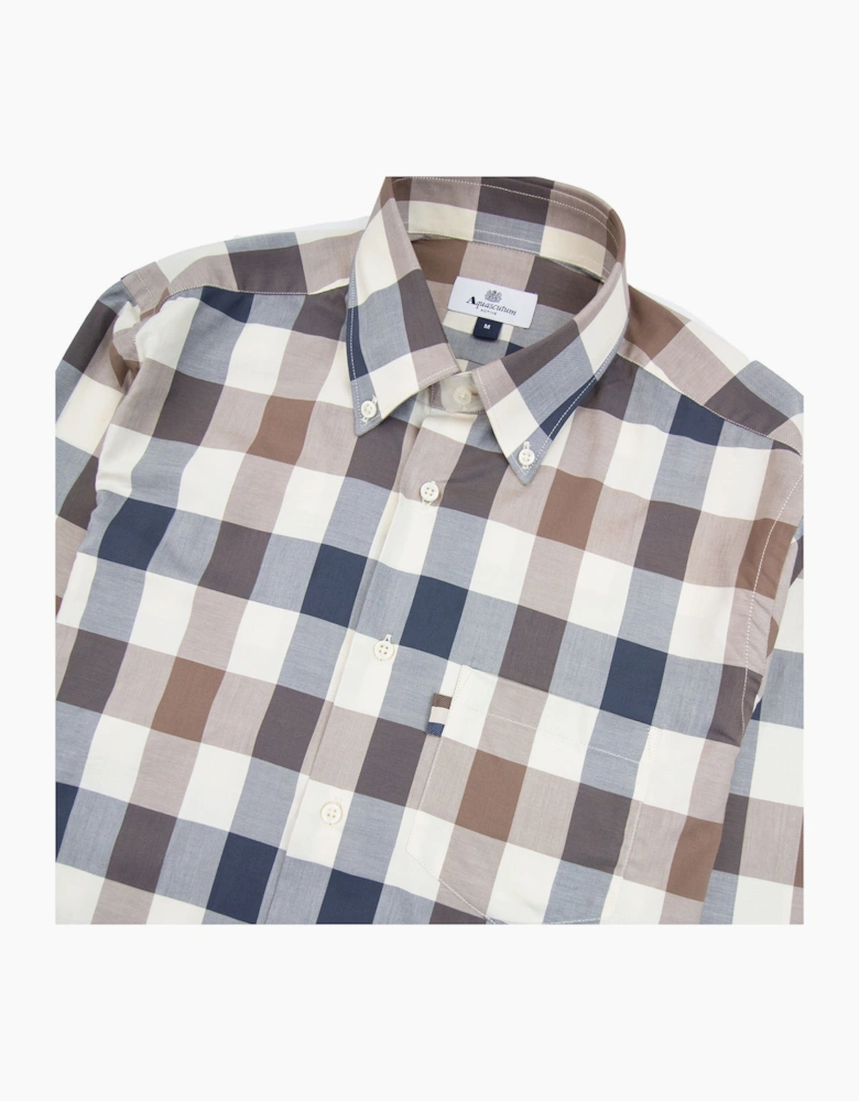 Aquascutum Active Macro Check Shirt Macro Check 30
