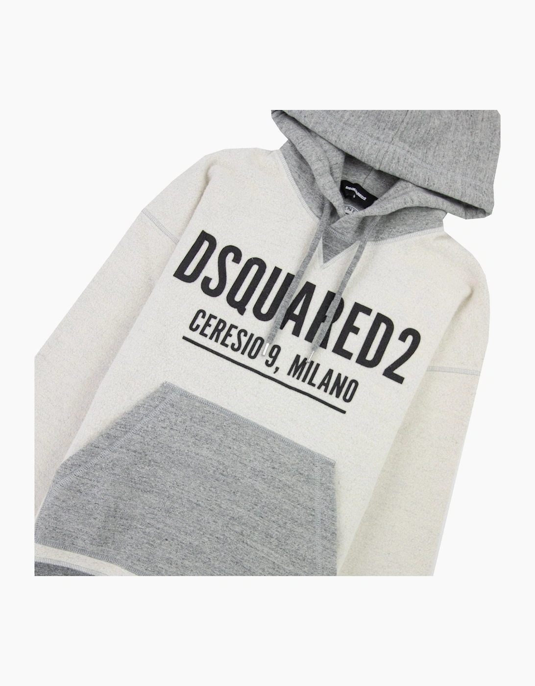 Dsquared2 Ceresio9 Mike Hoodie Ivory 858m