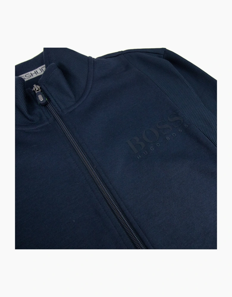 Hugo Boss Full Zip Funnel Neck Navy 410
