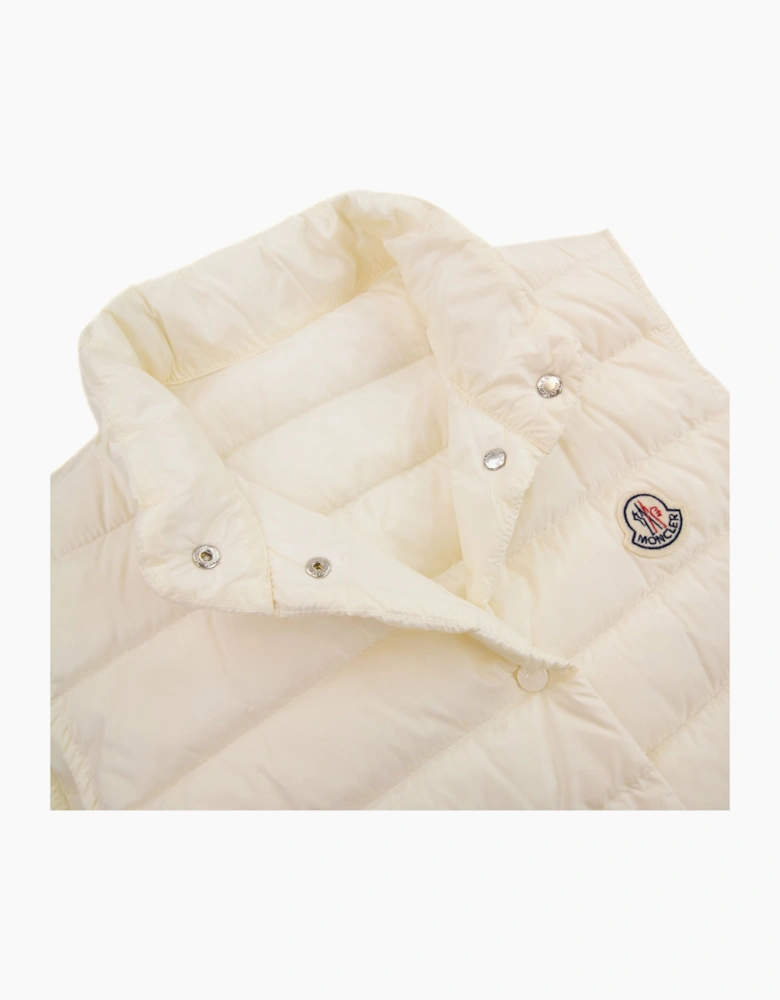 Moncler Women Liane Down Gilet White 034