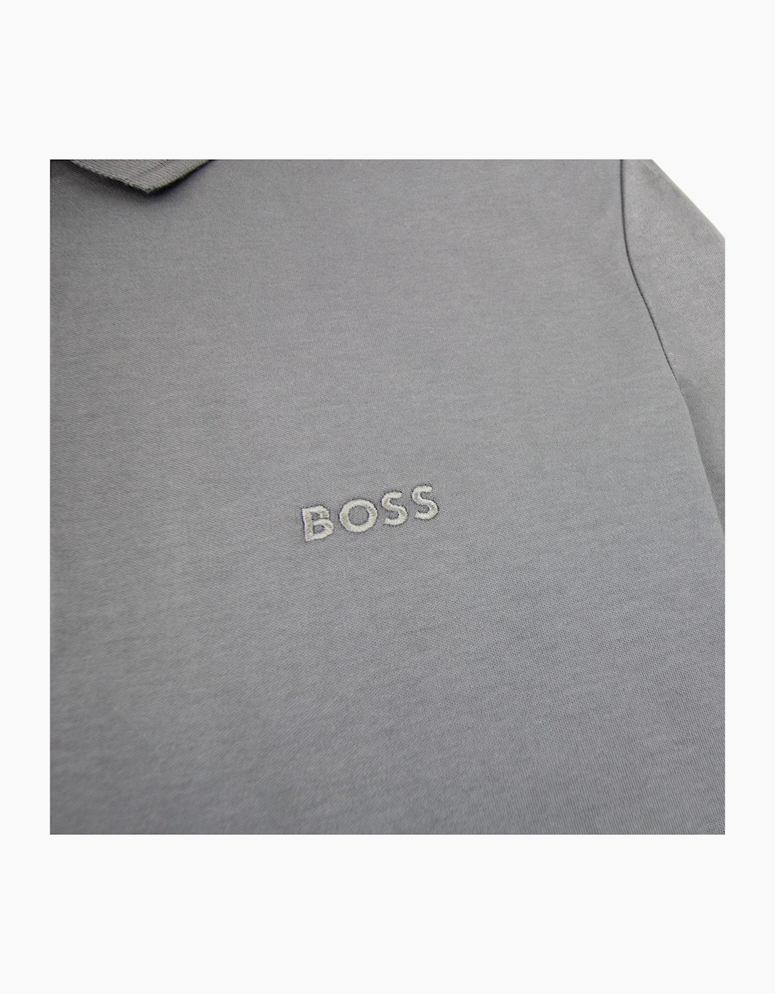 Hugo Boss Pirol Regular Fit L/s Polo Dark Grey 021
