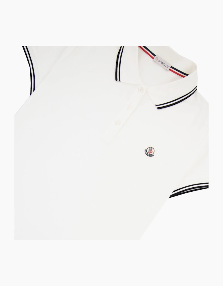 Moncler Women Magila Monica Polo White 034