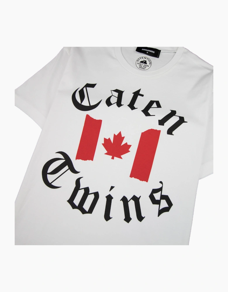 Dsquared2 Caten Twins T-Shirt White