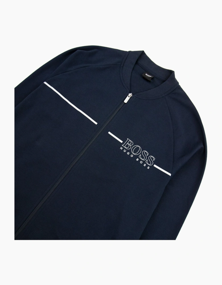 Hugo Boss Logo Tracksuit Jacket Navy 403
