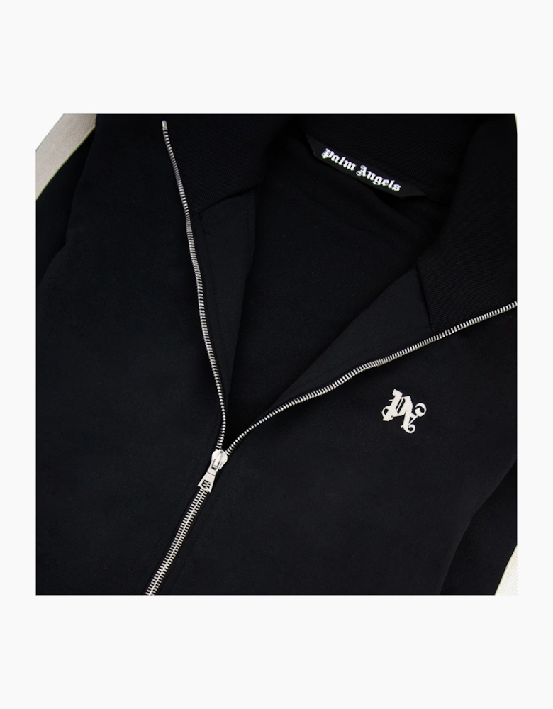 Palm Angels Pa Monogram Classic Track Jacket Black/off White
