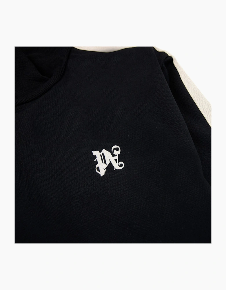 Palm Angels Pa Monogram Classic Track Jacket Black/off White