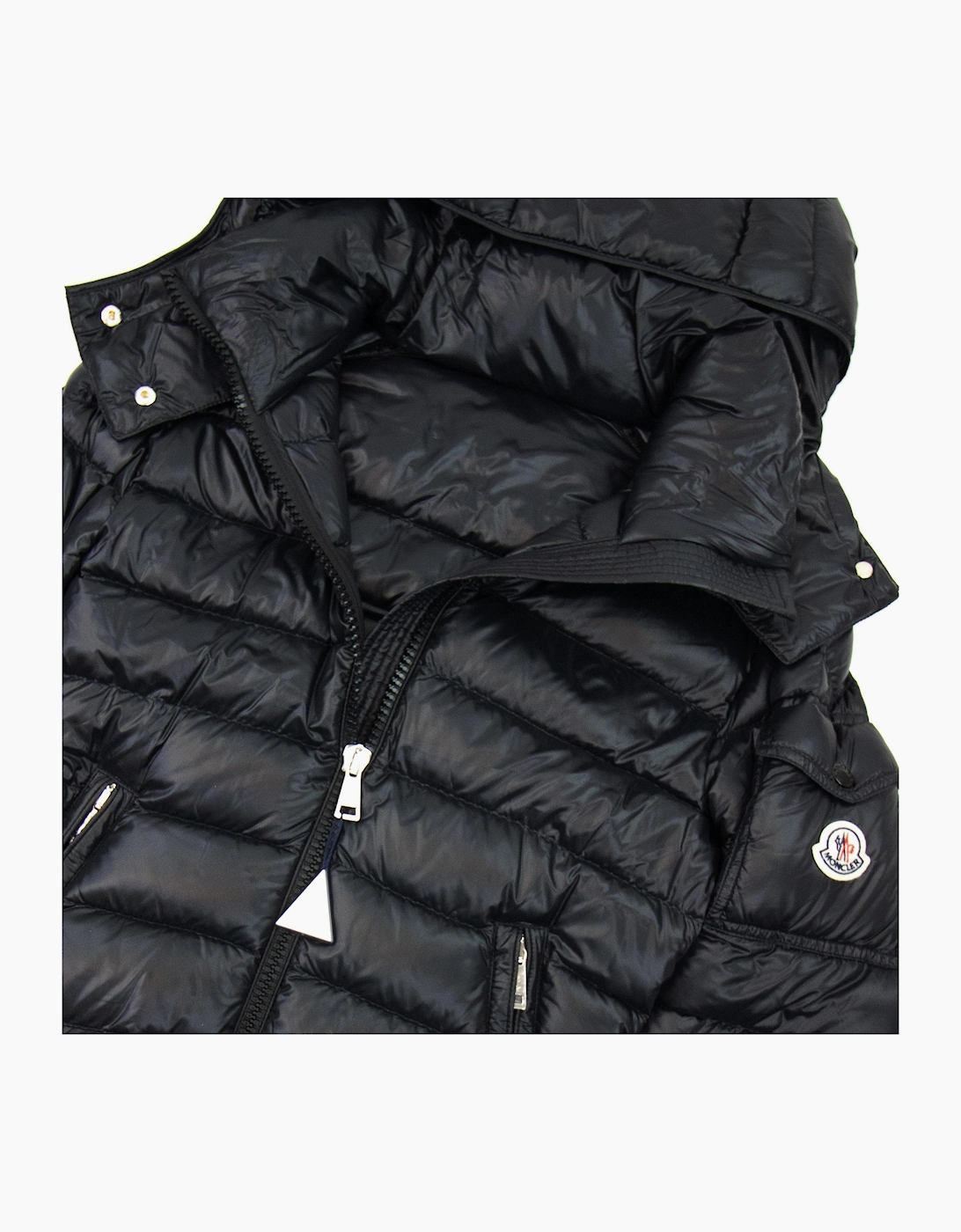 Moncler Women Dalles Short Down Jacket Black 999