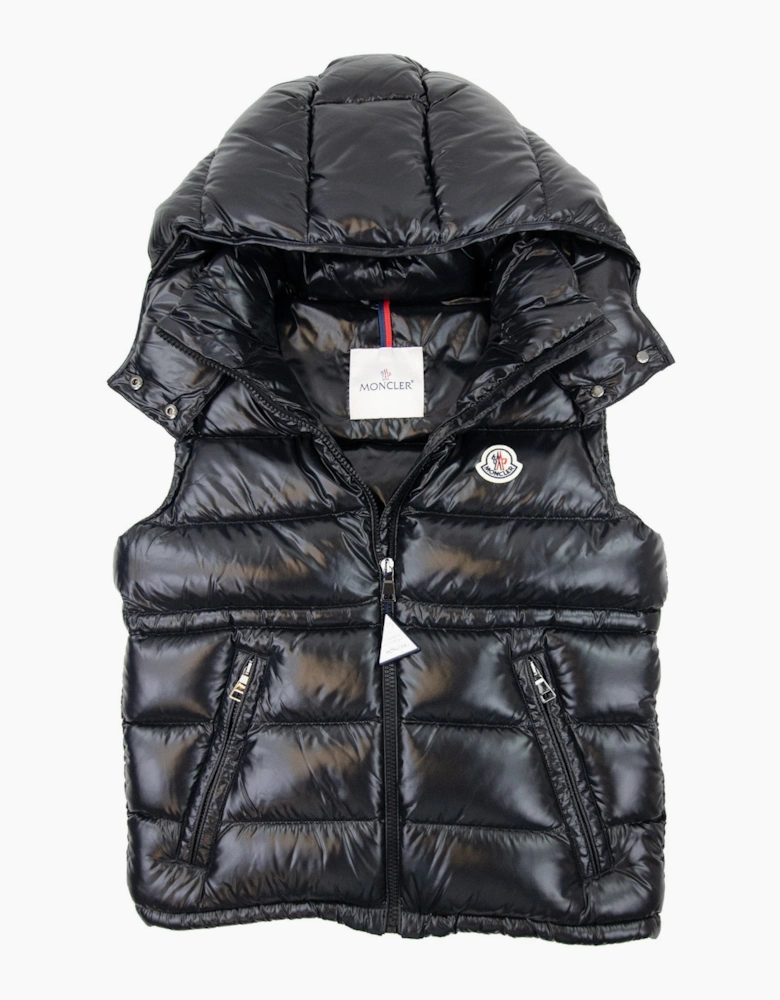 Moncler Junior Ania Down Gilet Black
