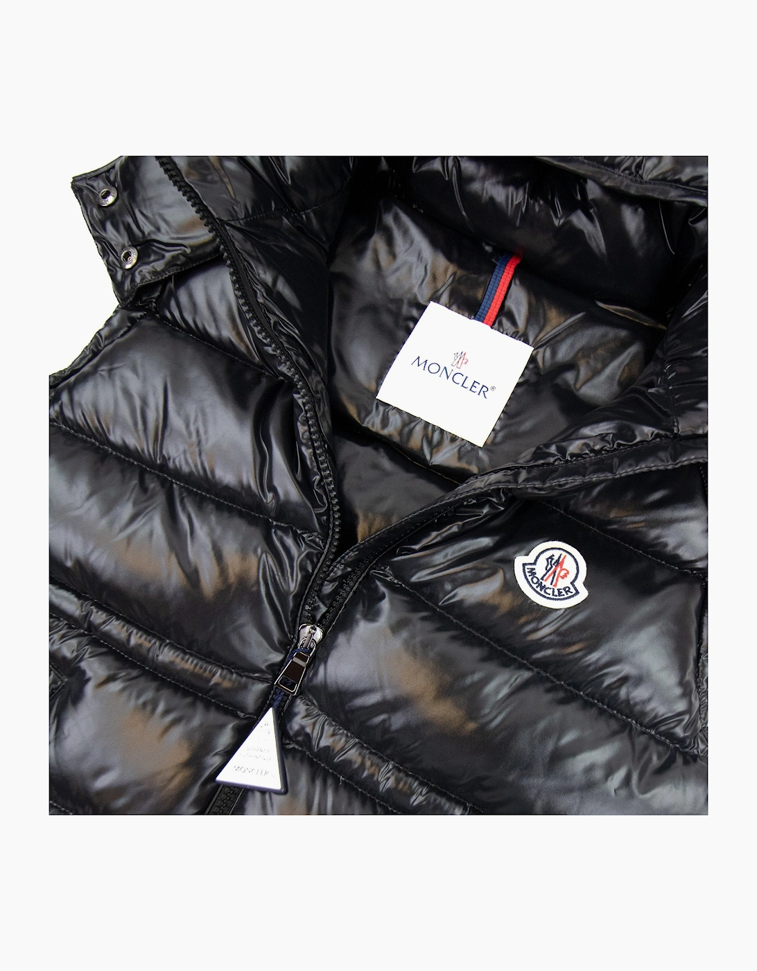 Moncler Junior Ania Down Gilet Black