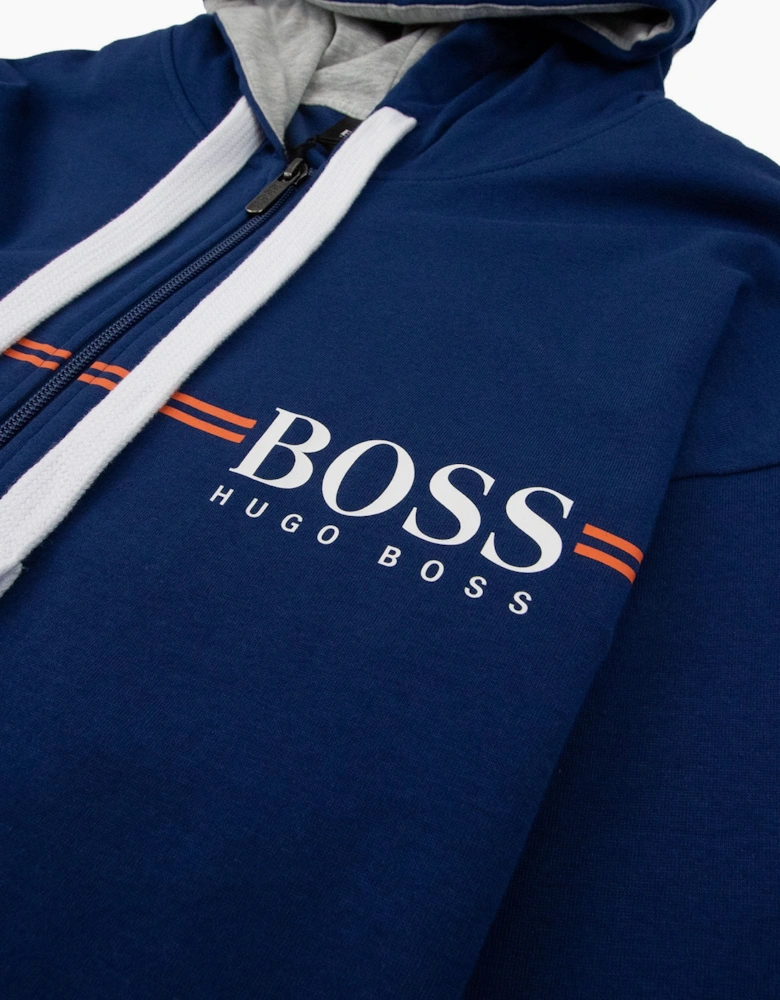 Hugo Boss Authentic Hooded Jacket Blue/Orange