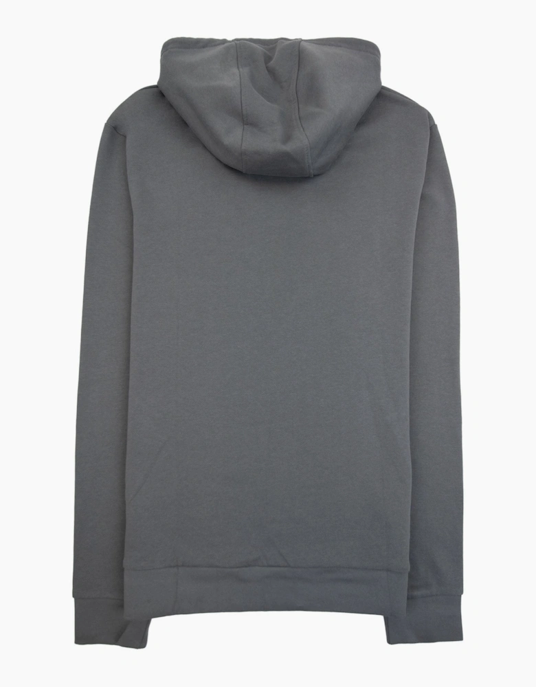 Aquascutum Active Small Logo Hoodie Charcoal