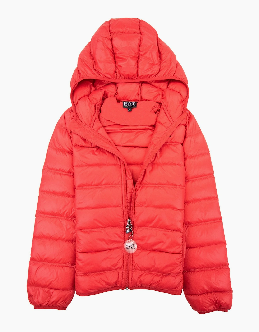 Ea7 Junior Puffa Jacket Red/black