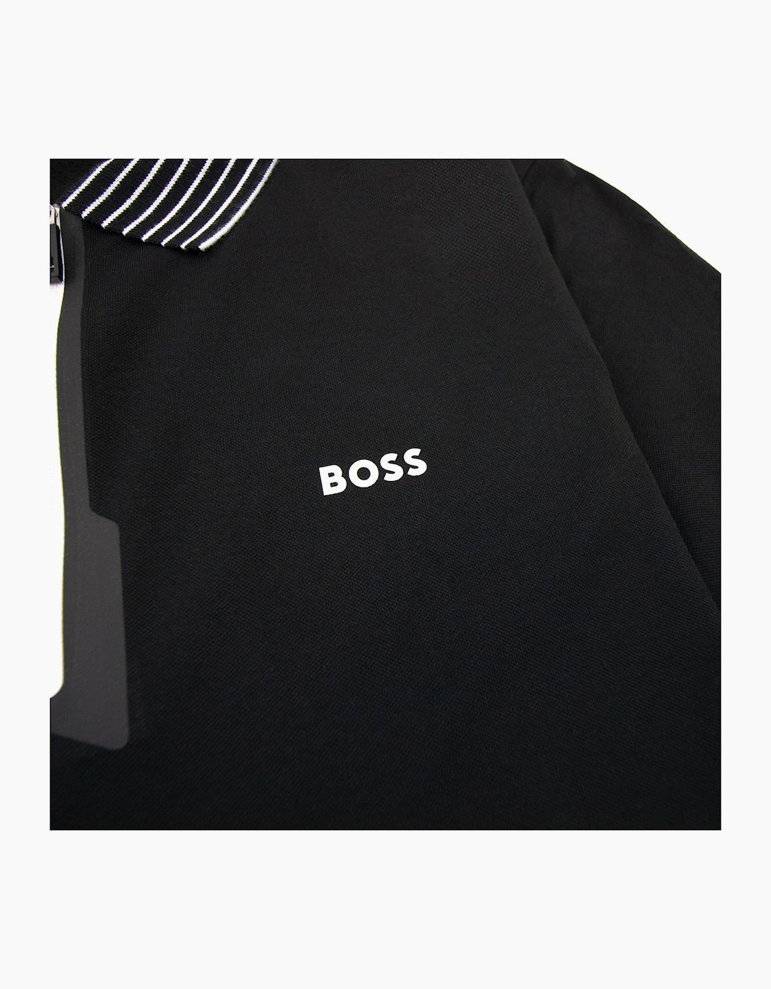 Hugo Boss Philix Slim Fit Strechy Polo Black 001