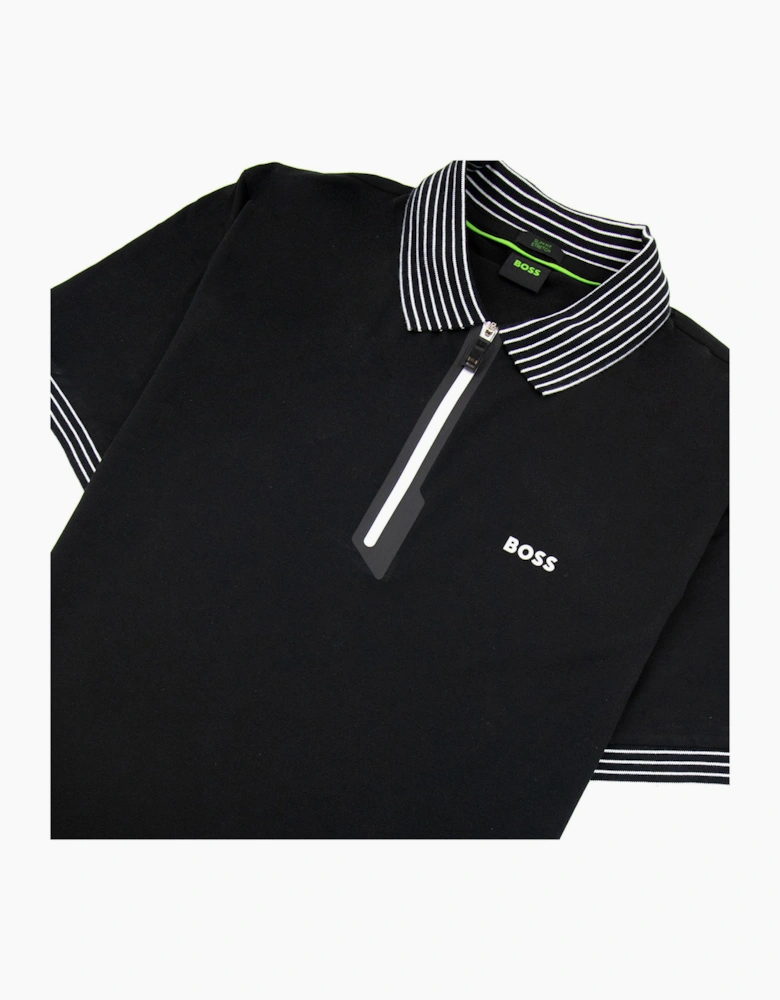 Hugo Boss Philix Slim Fit Strechy Polo Black 001