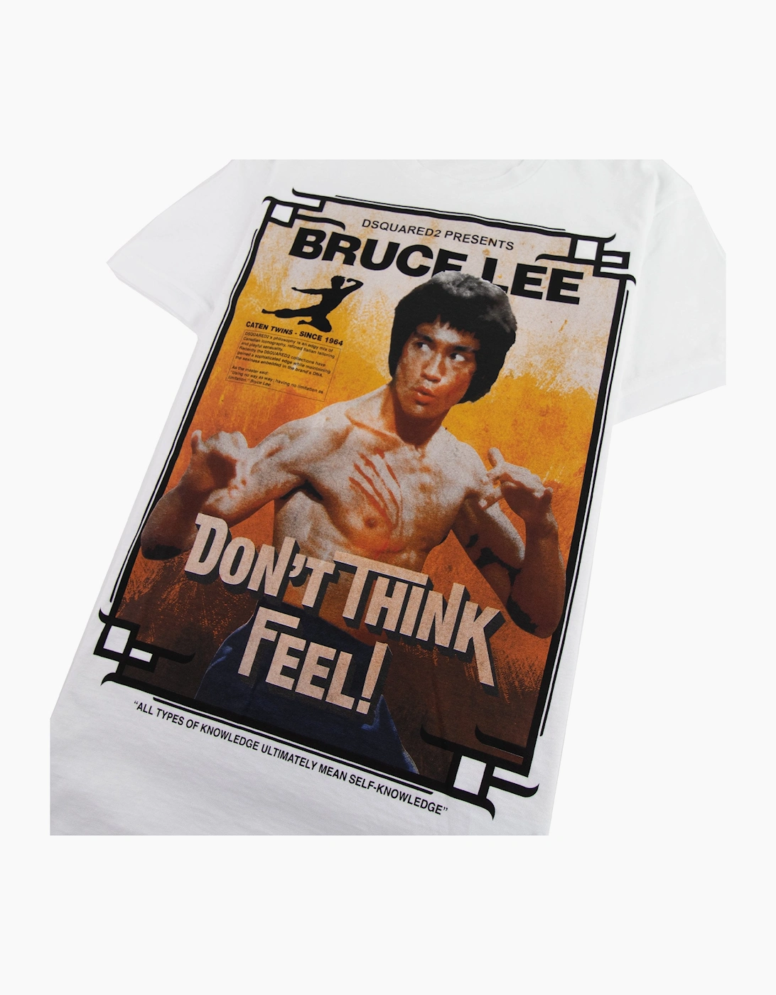 Dsquared2 Bruce Lee T-shirt White