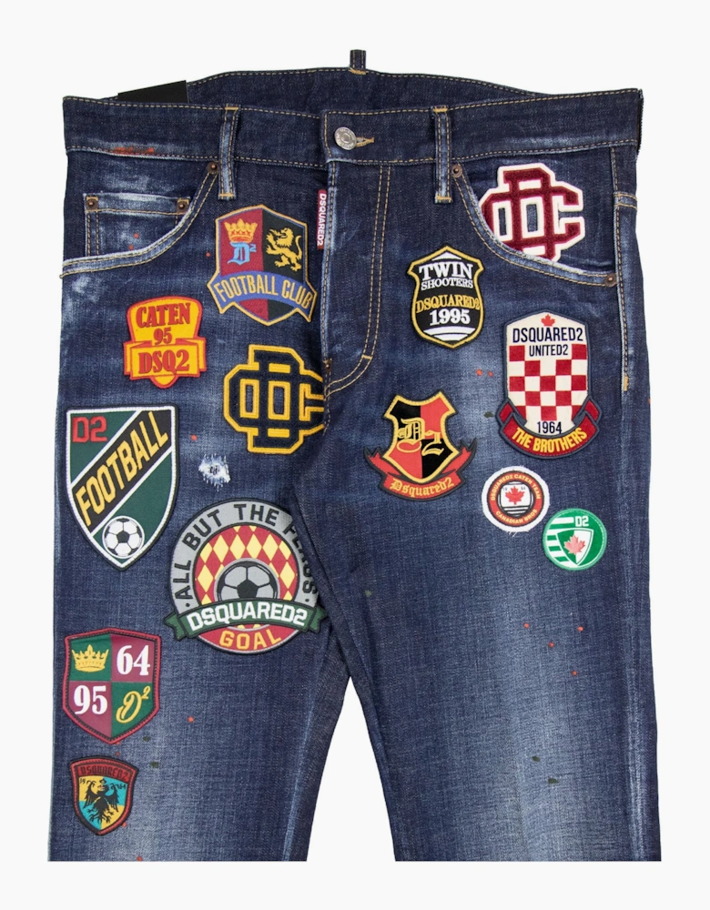 Dsquared2 College Patch Cool Guy Jeans Denim 470