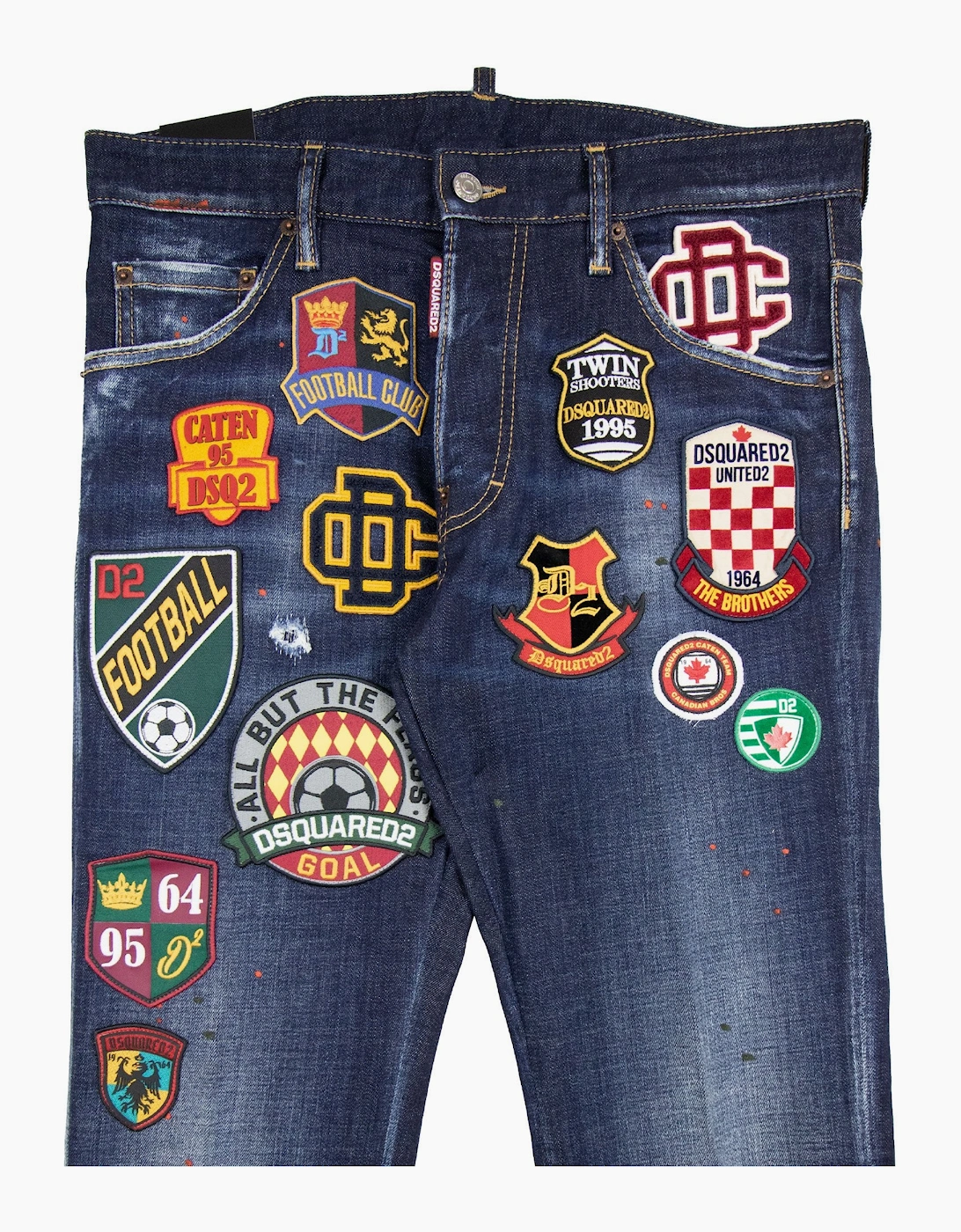 Dsquared2 College Patch Cool Guy Jeans Denim 470