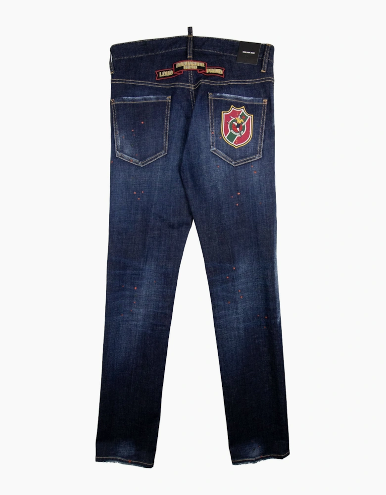 Dsquared2 College Patch Cool Guy Jeans Denim 470