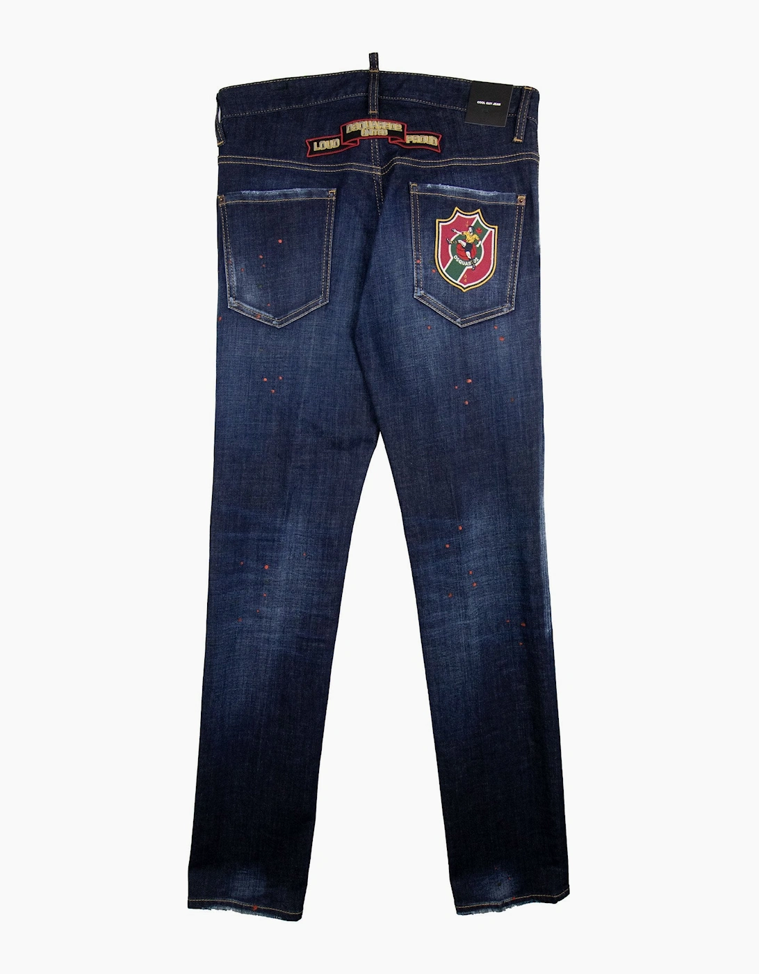 Dsquared2 College Patch Cool Guy Jeans Denim 470