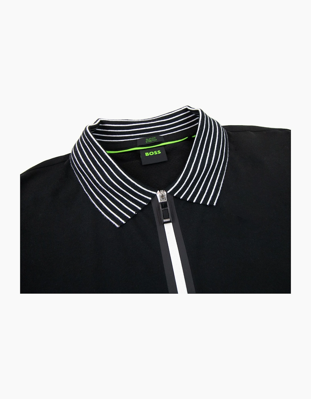 Hugo Boss Philix Slim Fit Strechy Polo Black 001