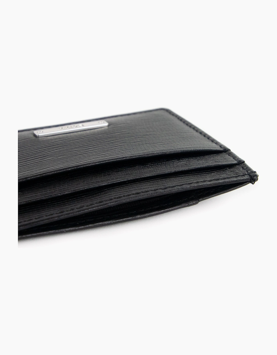 Hugo Boss Gallery A Leather Card Holder Black 001