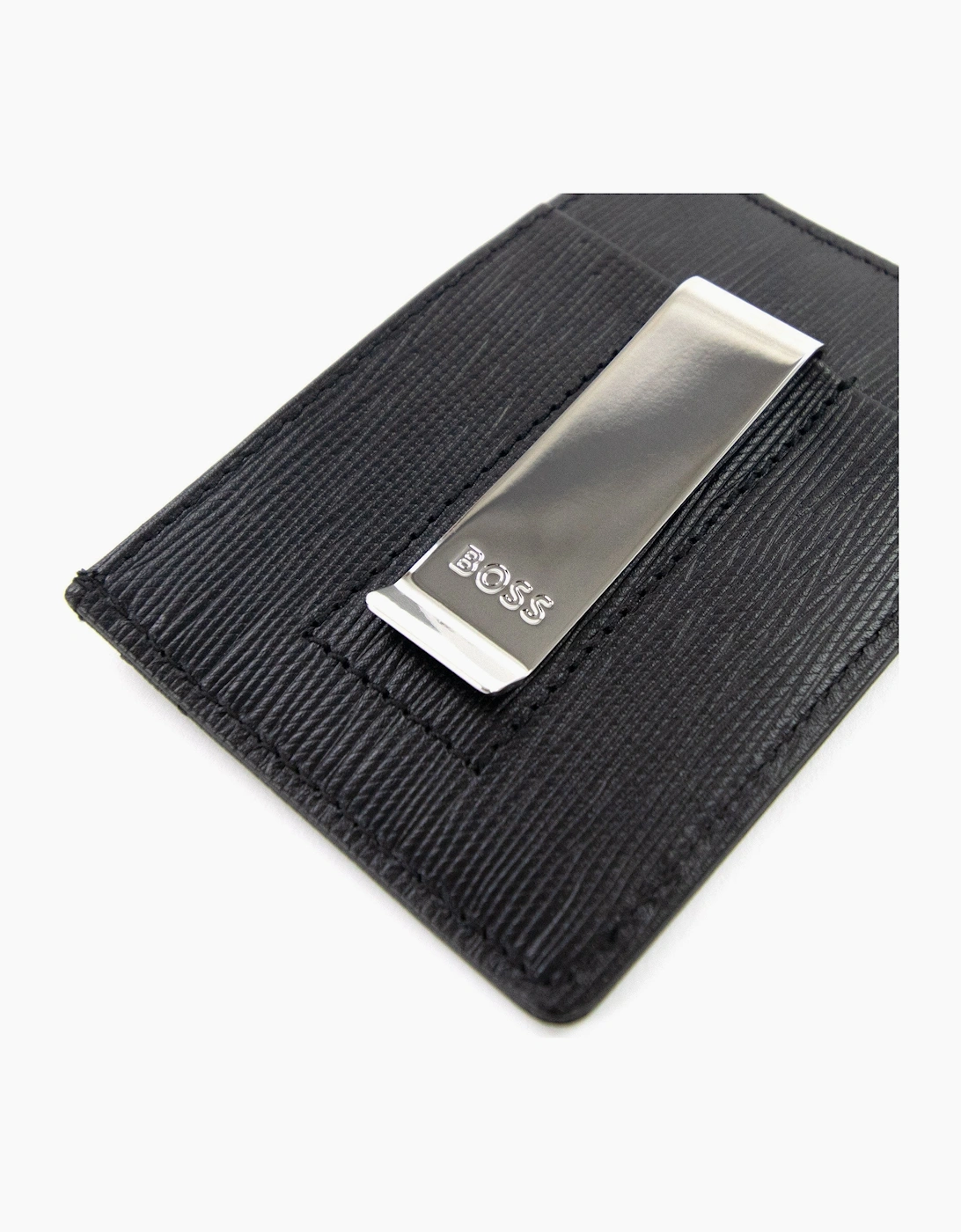Hugo Boss Gallery A Leather Card Holder Black 001