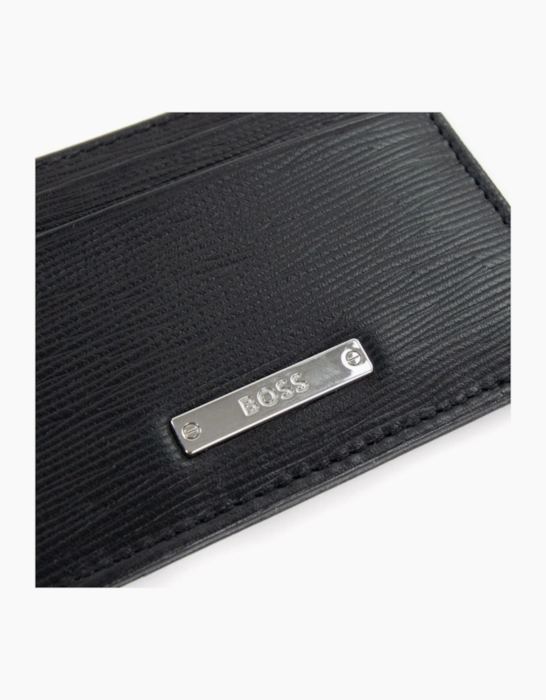 Hugo Boss Gallery A Leather Card Holder Black 001