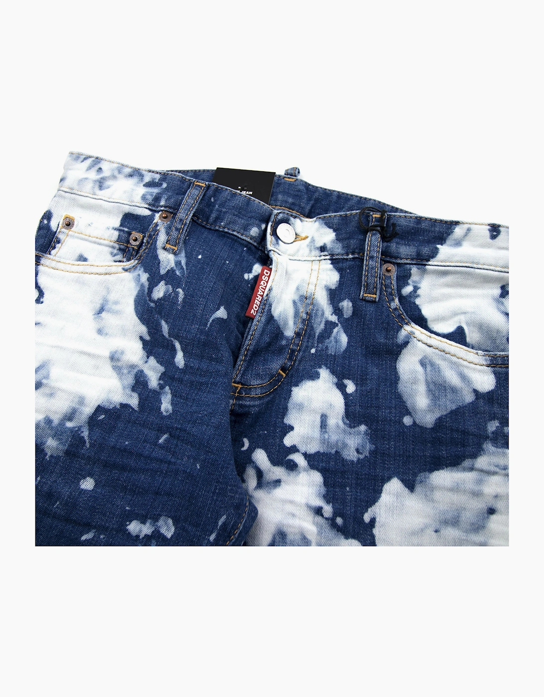 Dsquared2 Cloud Bleached Slim Jean Denim