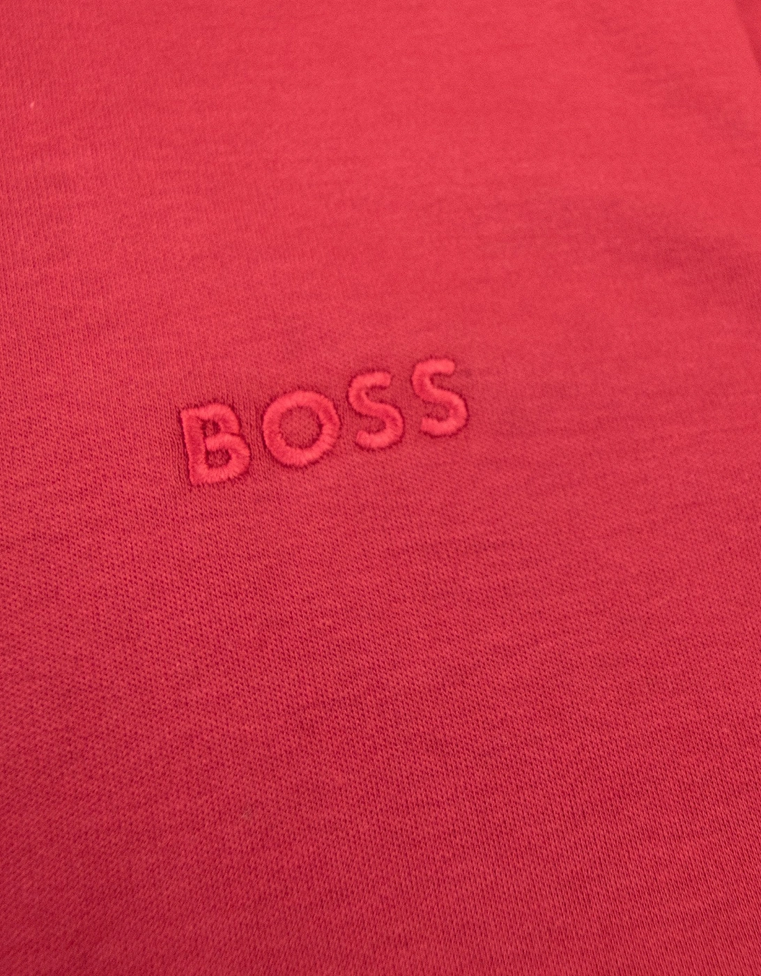 Hugo Boss Pirol Regular Fit L/s Polo Red 616