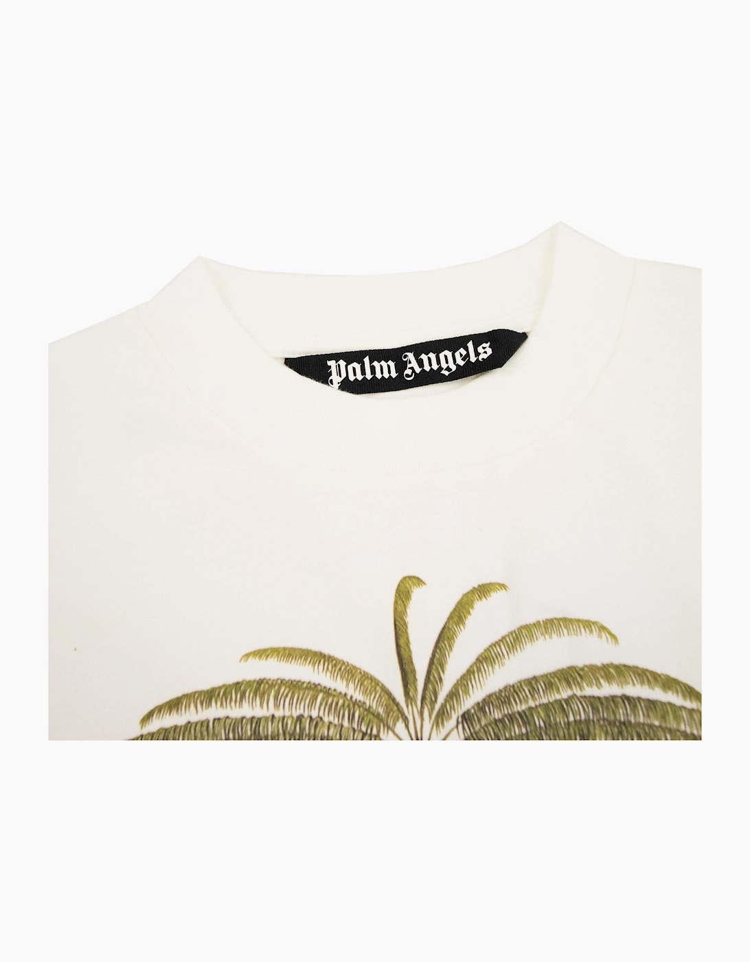 Palm Angels Enzo From The Tropics T Shirt White/orange