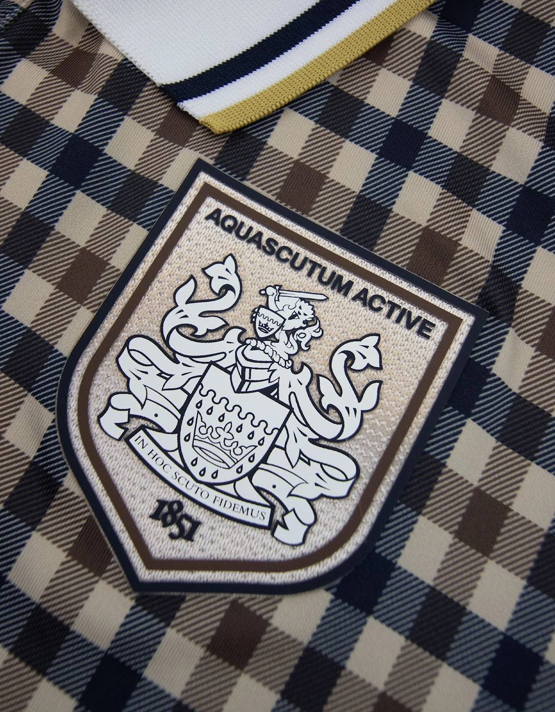 Aquascutum Since 1851 Soccer Polo Club Check 28