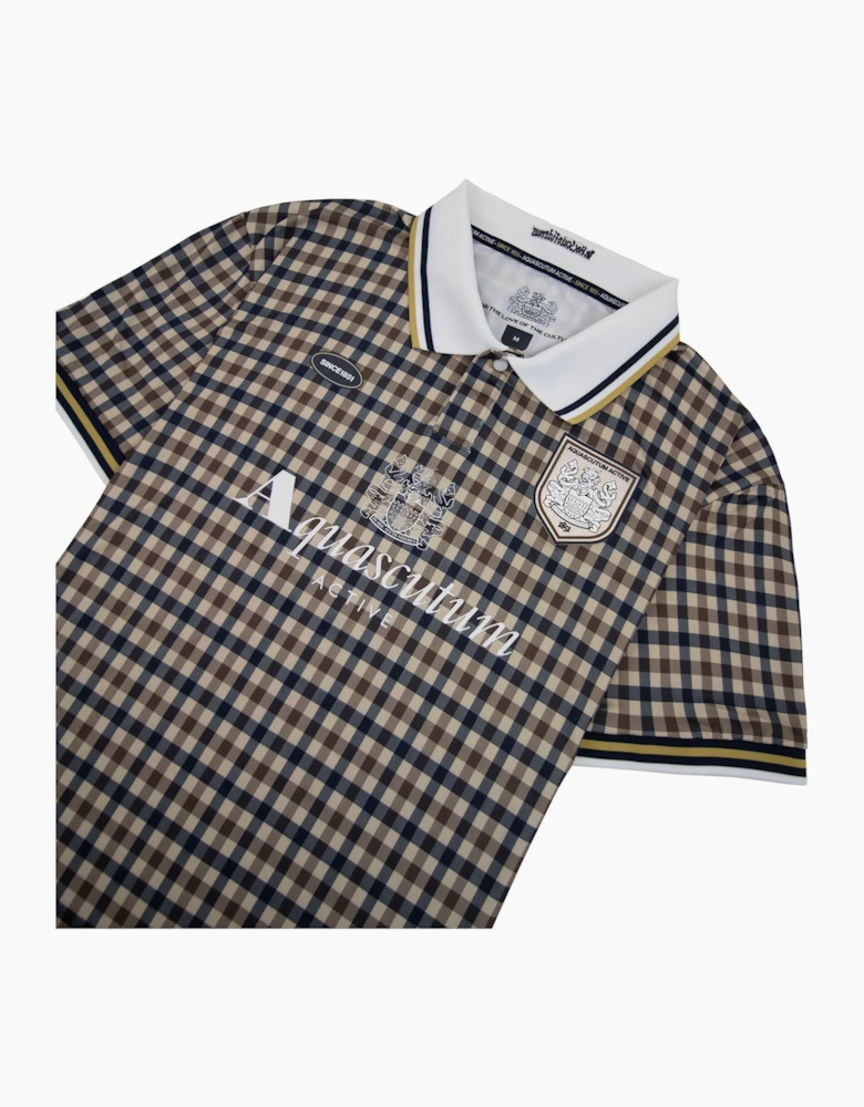 Aquascutum Since 1851 Soccer Polo Club Check 28