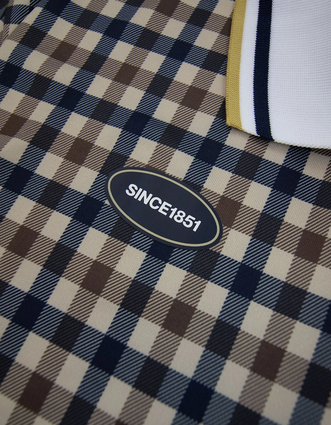 Aquascutum Since 1851 Soccer Polo Club Check 28