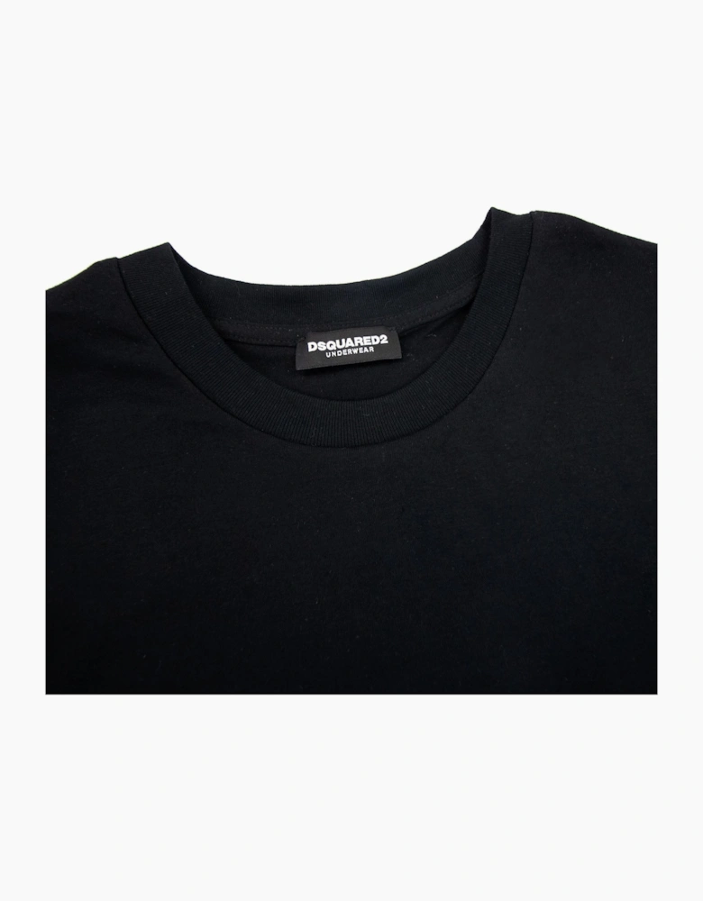 Dsquared2 Small Logo Plain T Shirt Black