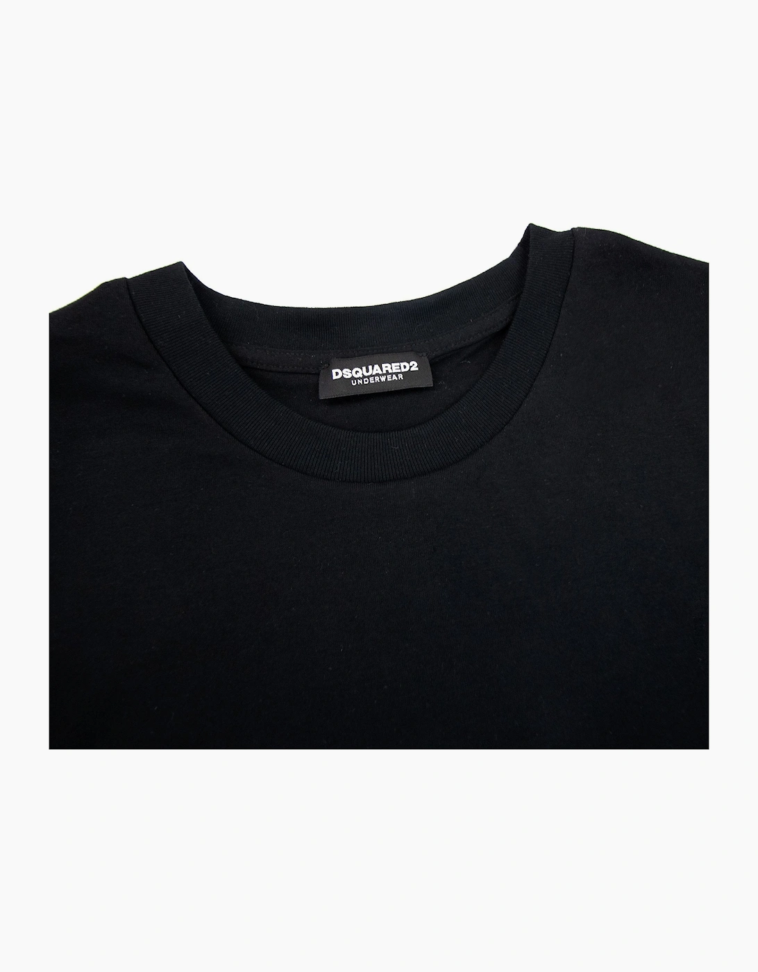 Dsquared2 Small Logo Plain T Shirt Black