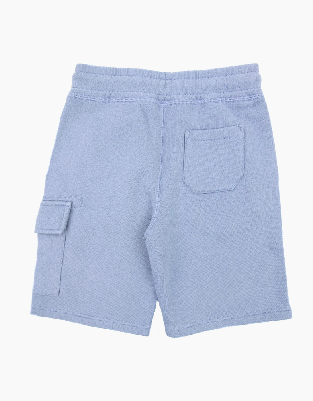 Cp Company Undersixteen Grey Lens Logo Bermuda Shorts Blue
