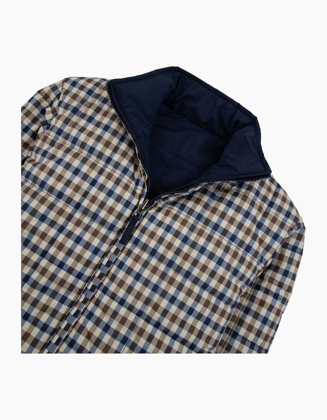 Aquascutum Rlg Active Reversible Jacket Navy 11